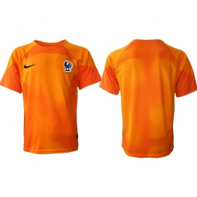 Frankrike Målvakt Hemmakläder VM 2022 Kortärmad